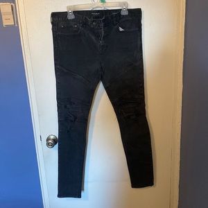 Pacsun ripped skinny jeans